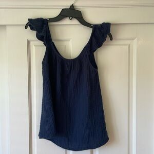 Carve Designs Women's Corine Top, Size M, Navy